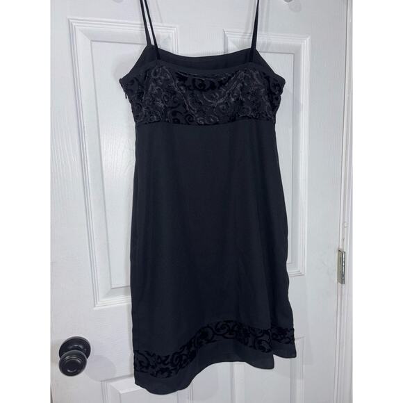 Vintage Kathie Lee Collection Black Dress Womens Size 10 Little Black Dress - Picture 1 of 4